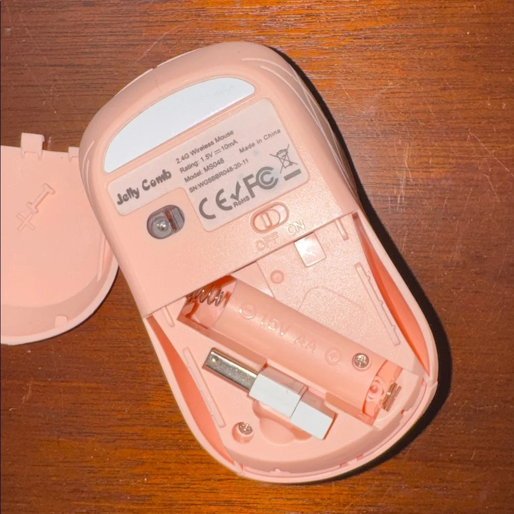 Jelly Comb Wireless Mouse Model MS048 Battery Operated Module Included - Picture 4 of 4